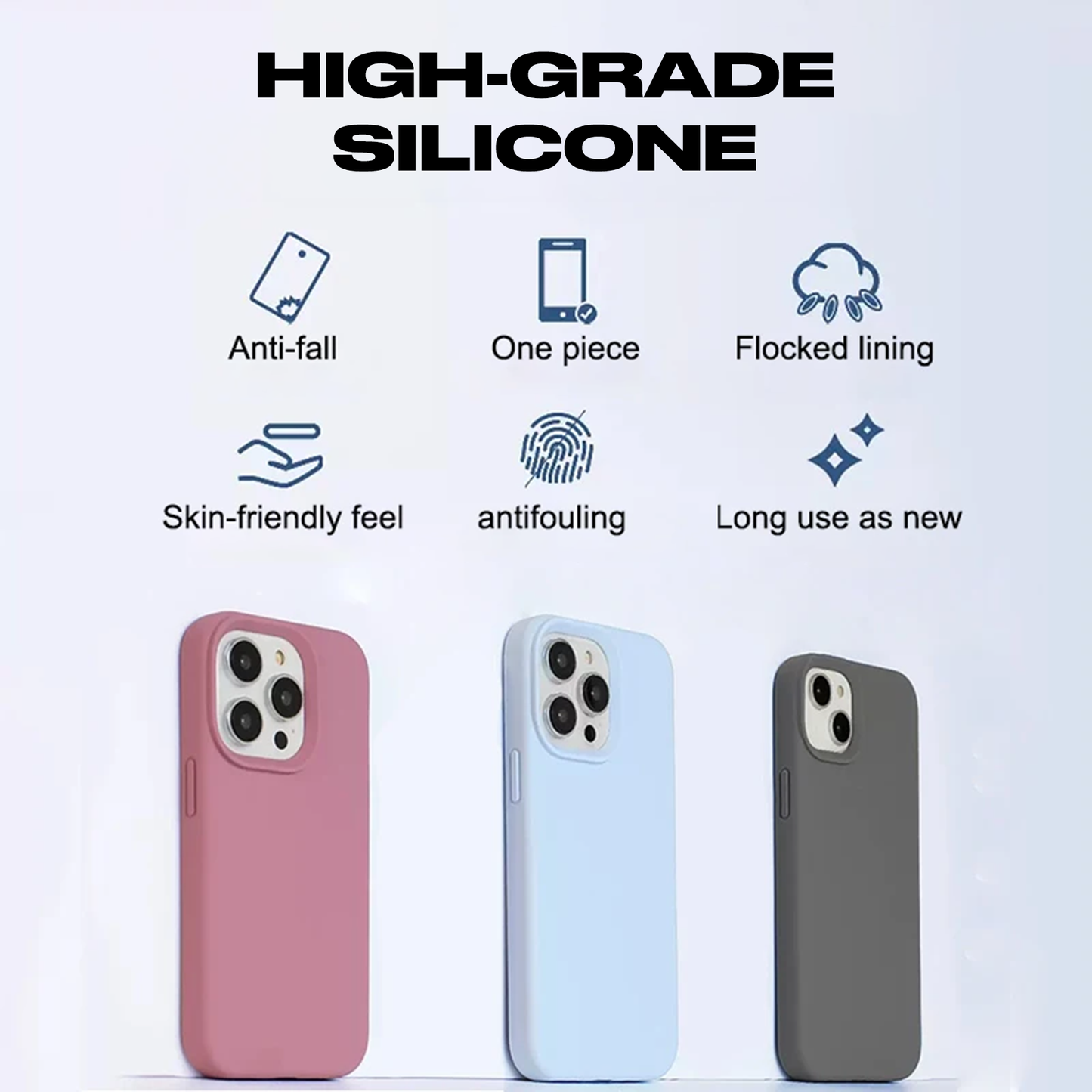 Silicone Case for iPhone